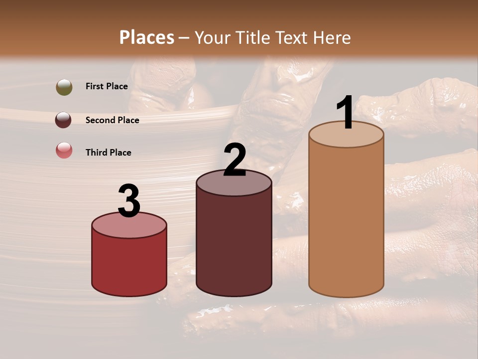 Sanding Vessel Cup PowerPoint Template