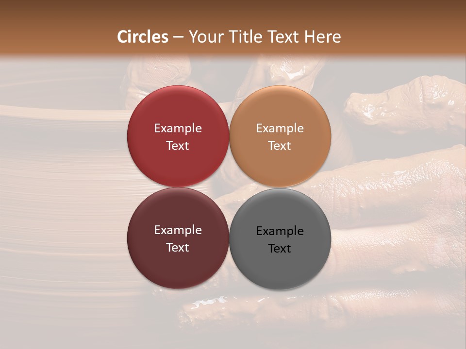 Sanding Vessel Cup PowerPoint Template