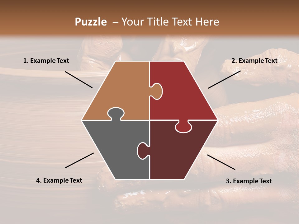 Sanding Vessel Cup PowerPoint Template
