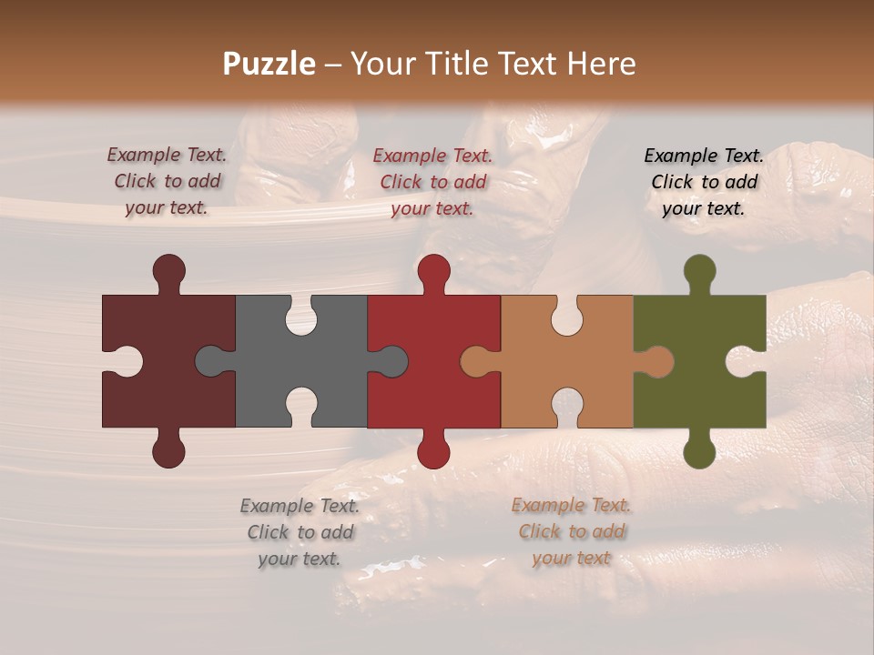 Sanding Vessel Cup PowerPoint Template