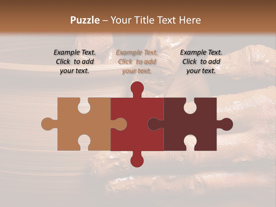 Sanding Vessel Cup PowerPoint Template