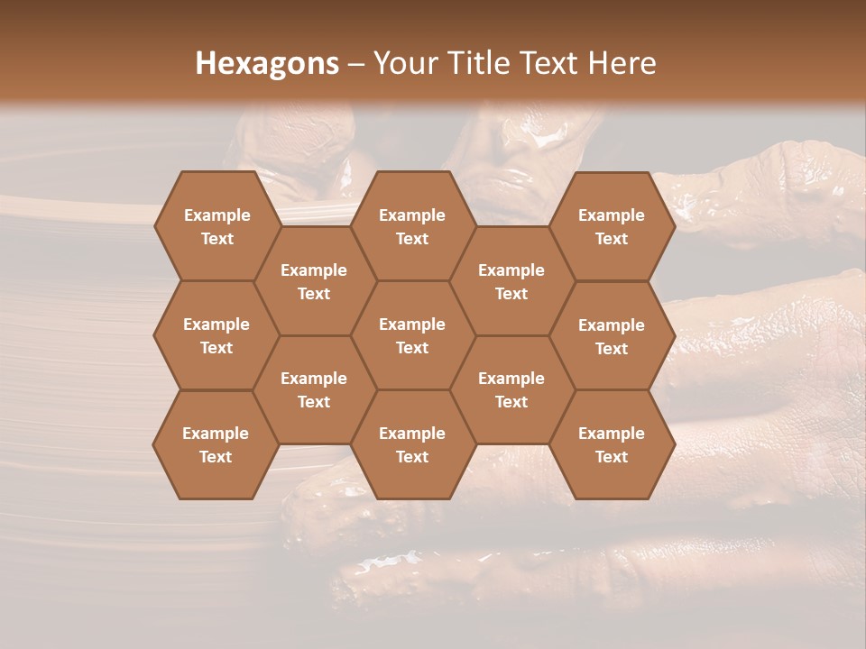 Sanding Vessel Cup PowerPoint Template