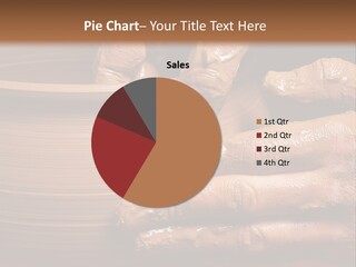 Sanding Vessel Cup PowerPoint Template