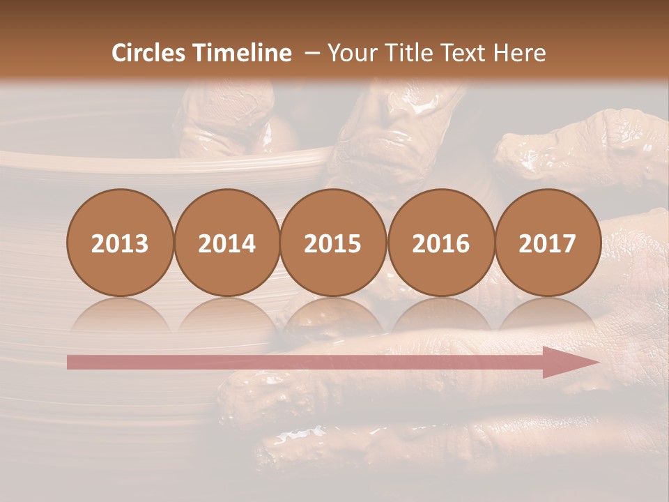 Sanding Vessel Cup PowerPoint Template