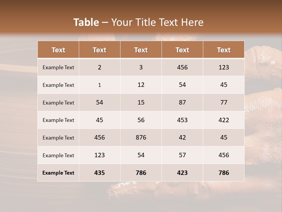 Sanding Vessel Cup PowerPoint Template