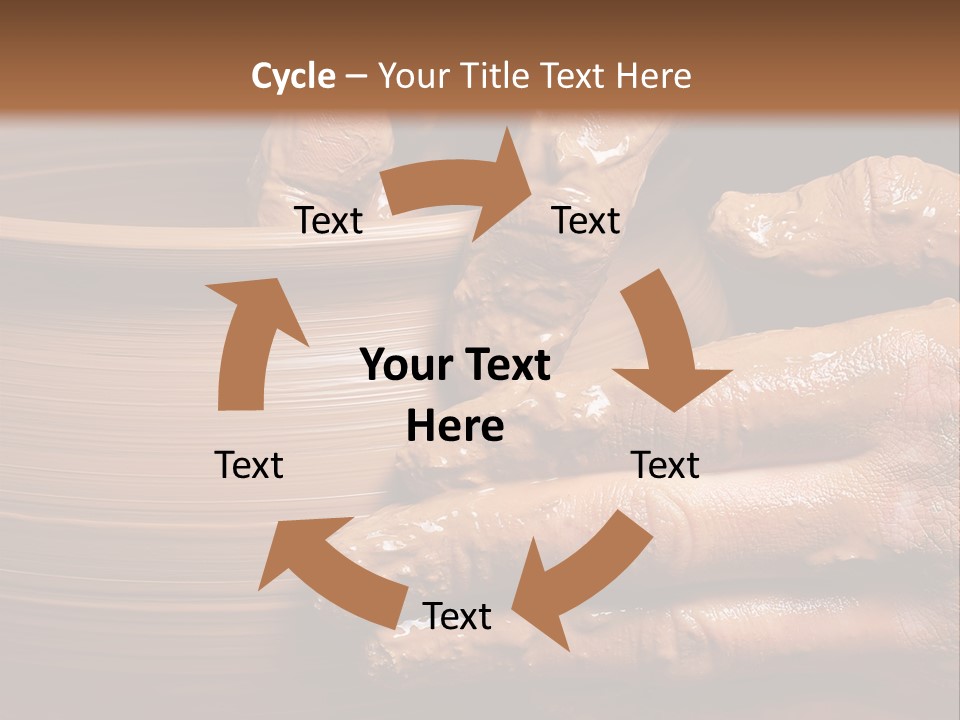 Sanding Vessel Cup PowerPoint Template