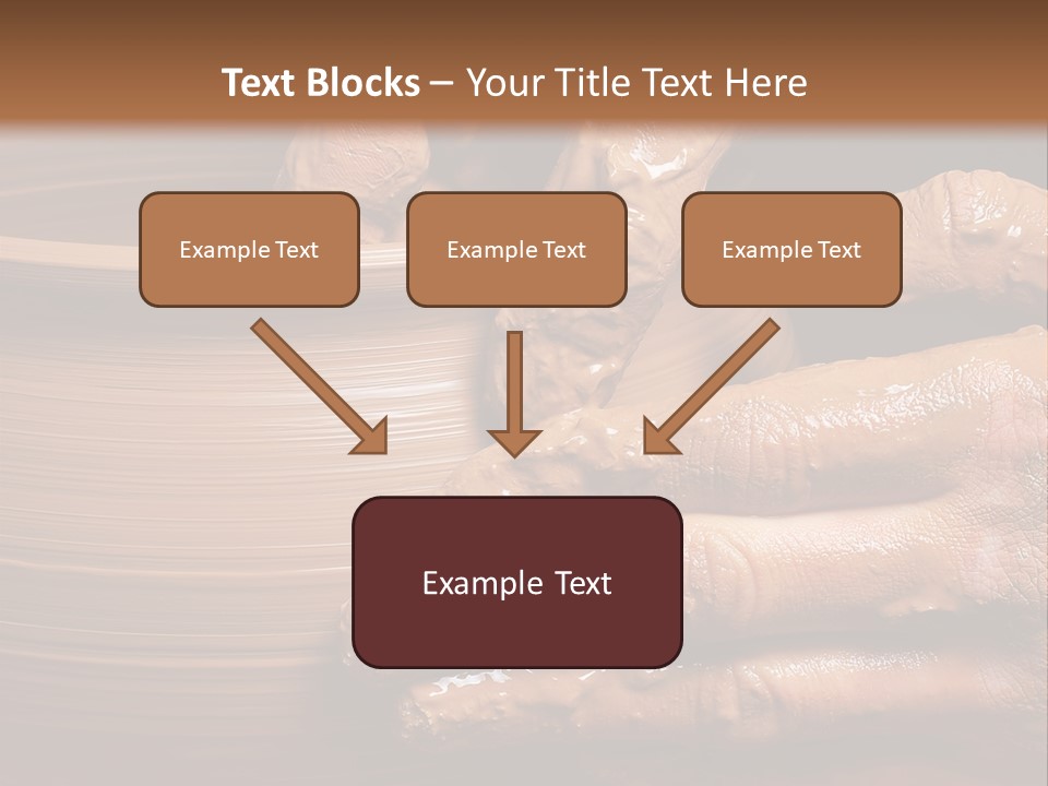 Sanding Vessel Cup PowerPoint Template