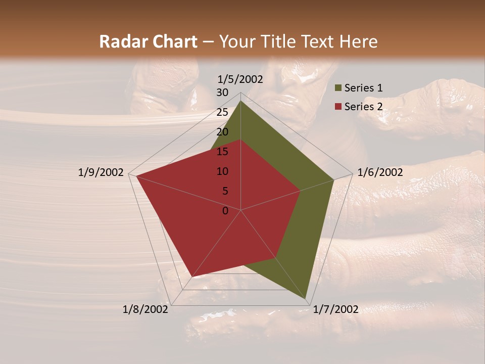 Sanding Vessel Cup PowerPoint Template