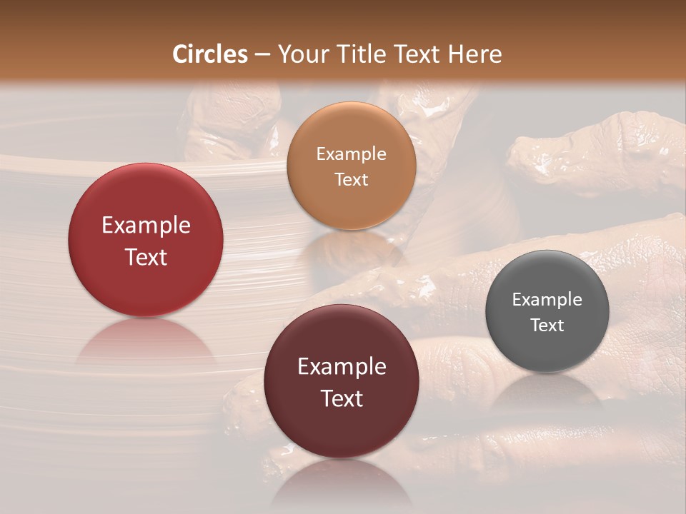 Sanding Vessel Cup PowerPoint Template