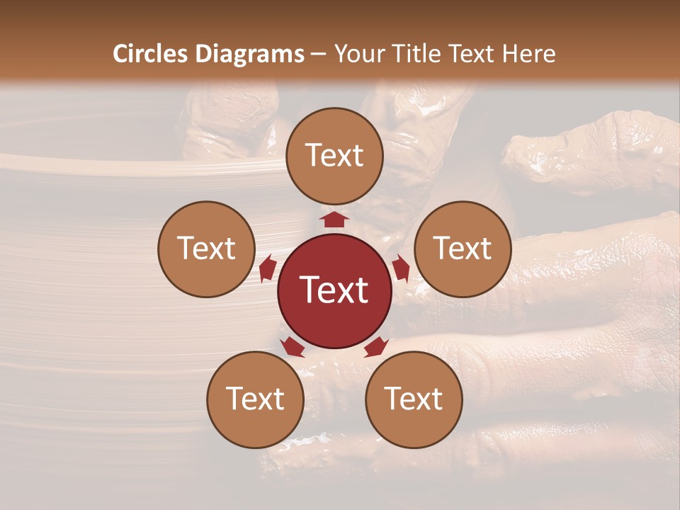 Sanding Vessel Cup PowerPoint Template