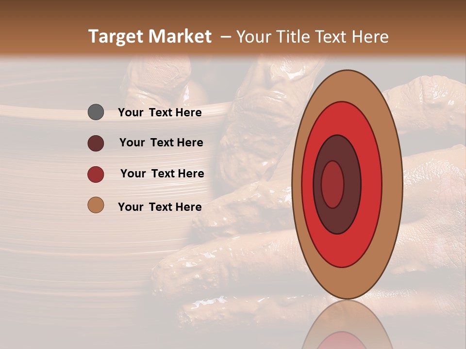 Sanding Vessel Cup PowerPoint Template