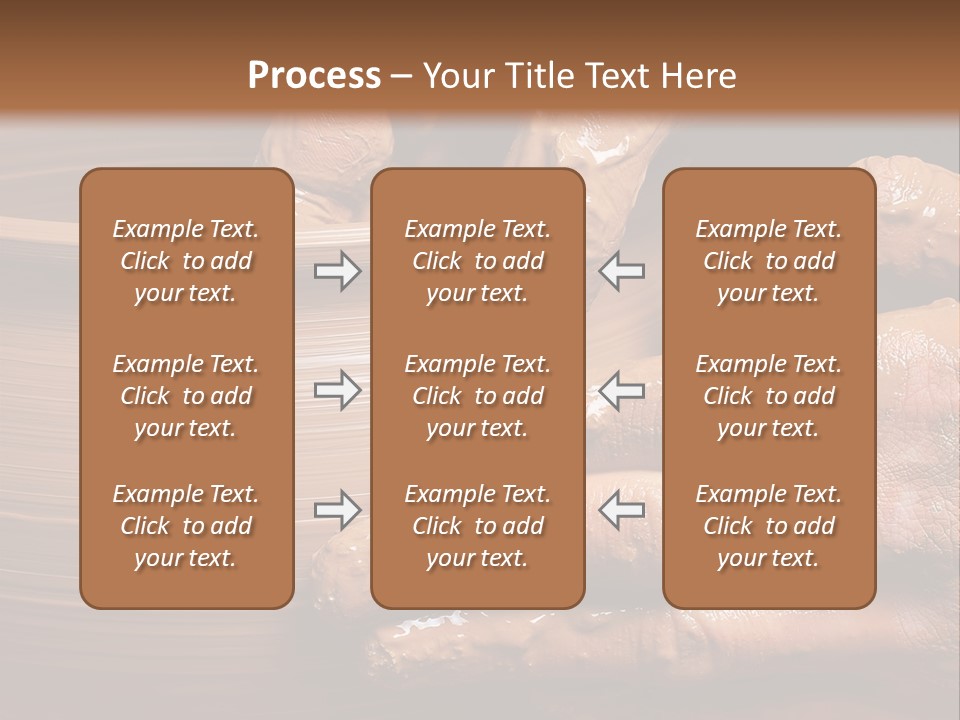 Sanding Vessel Cup PowerPoint Template