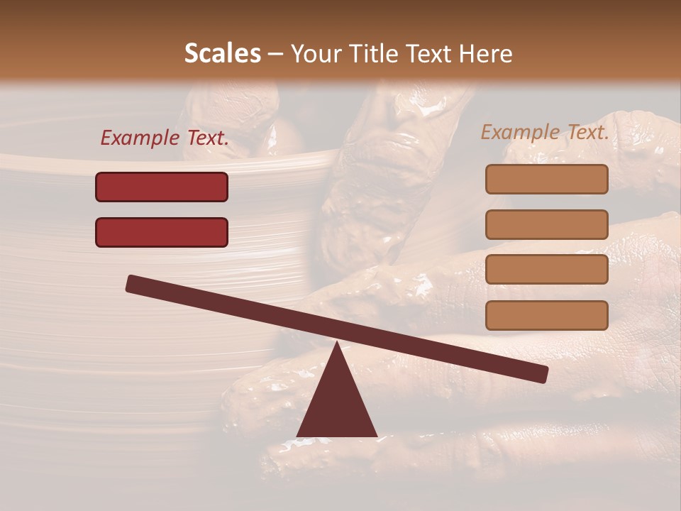 Sanding Vessel Cup PowerPoint Template