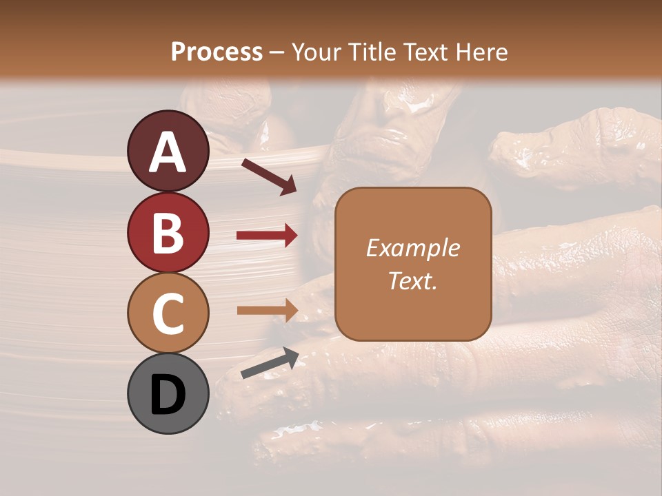 Sanding Vessel Cup PowerPoint Template