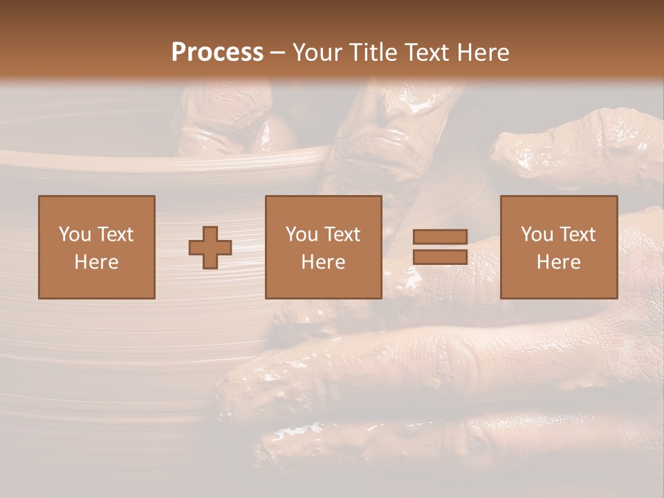 Sanding Vessel Cup PowerPoint Template