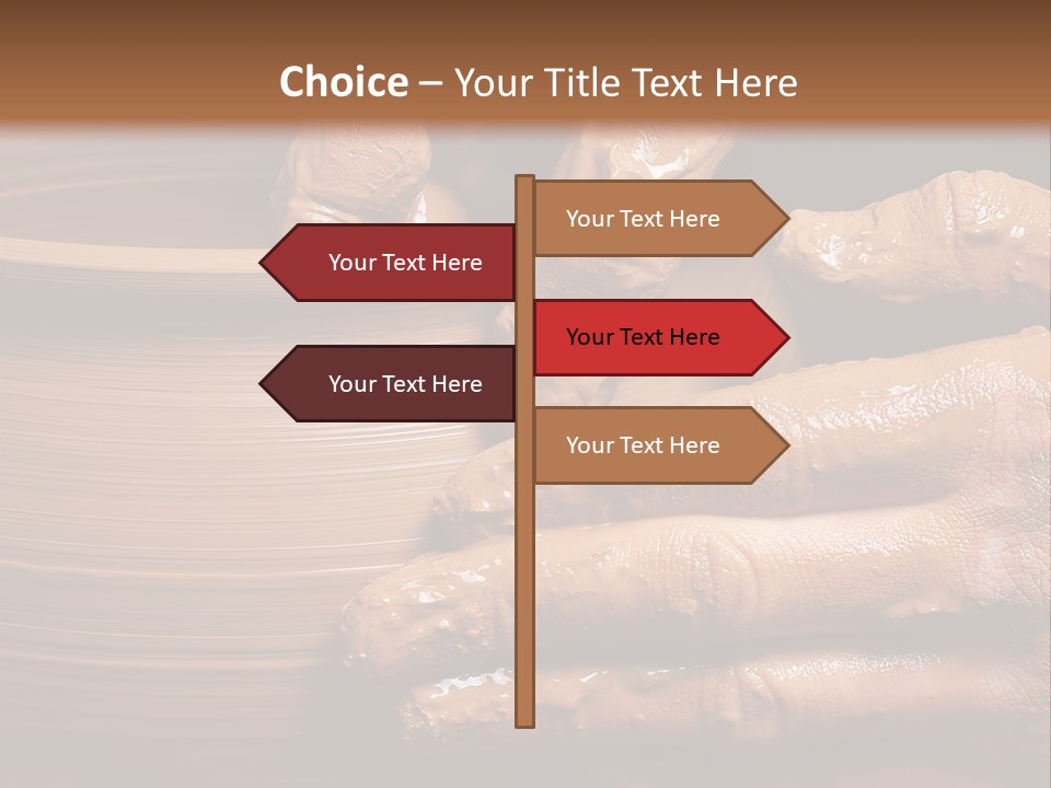 Sanding Vessel Cup PowerPoint Template