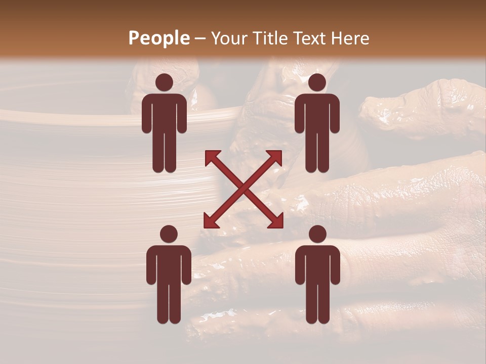 Sanding Vessel Cup PowerPoint Template