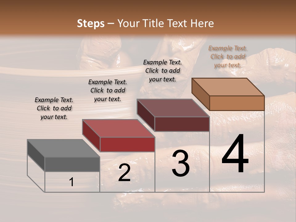 Sanding Vessel Cup PowerPoint Template