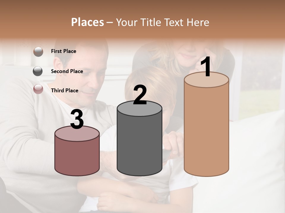 Little Happy Portrait PowerPoint Template