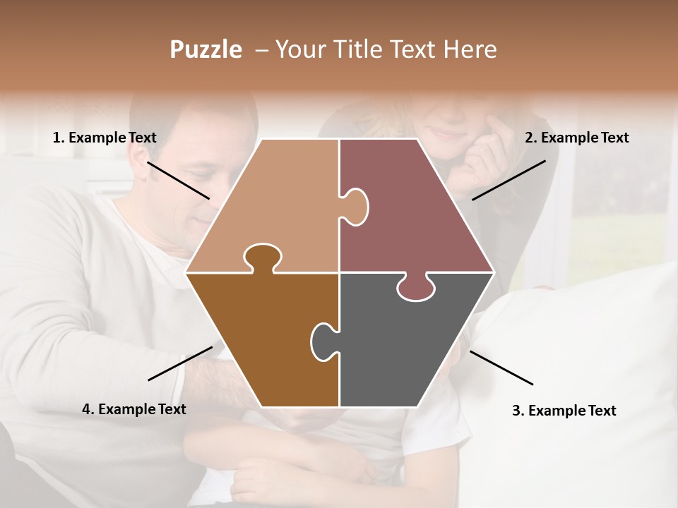 Little Happy Portrait PowerPoint Template