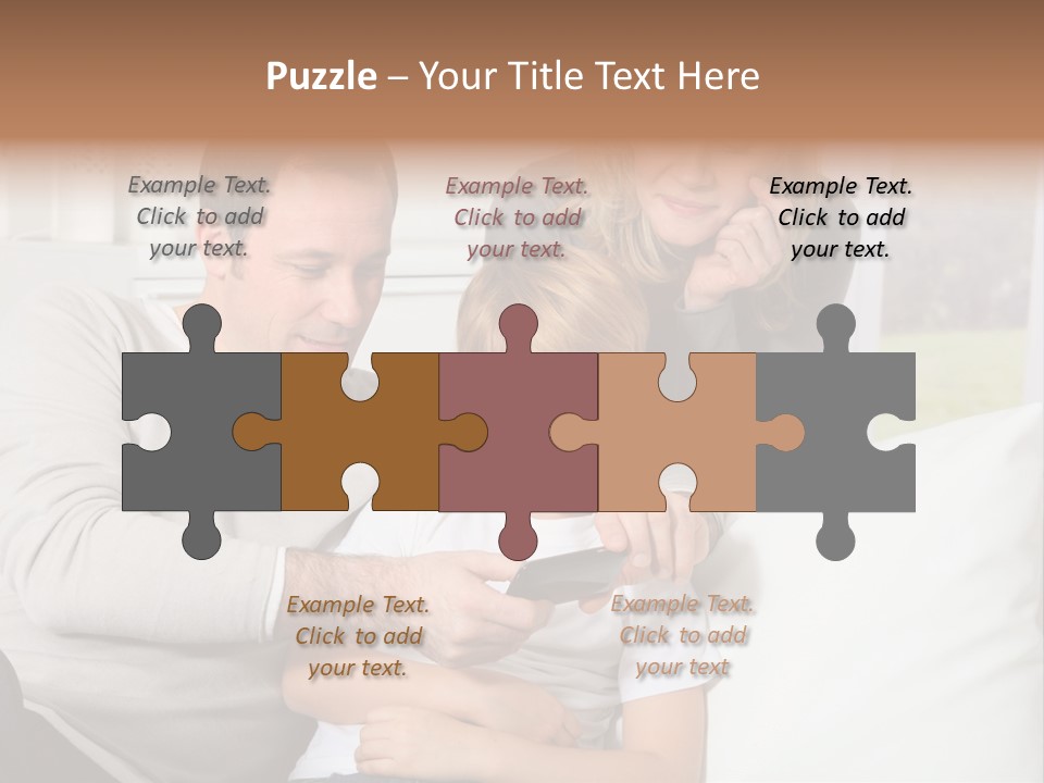 Little Happy Portrait PowerPoint Template