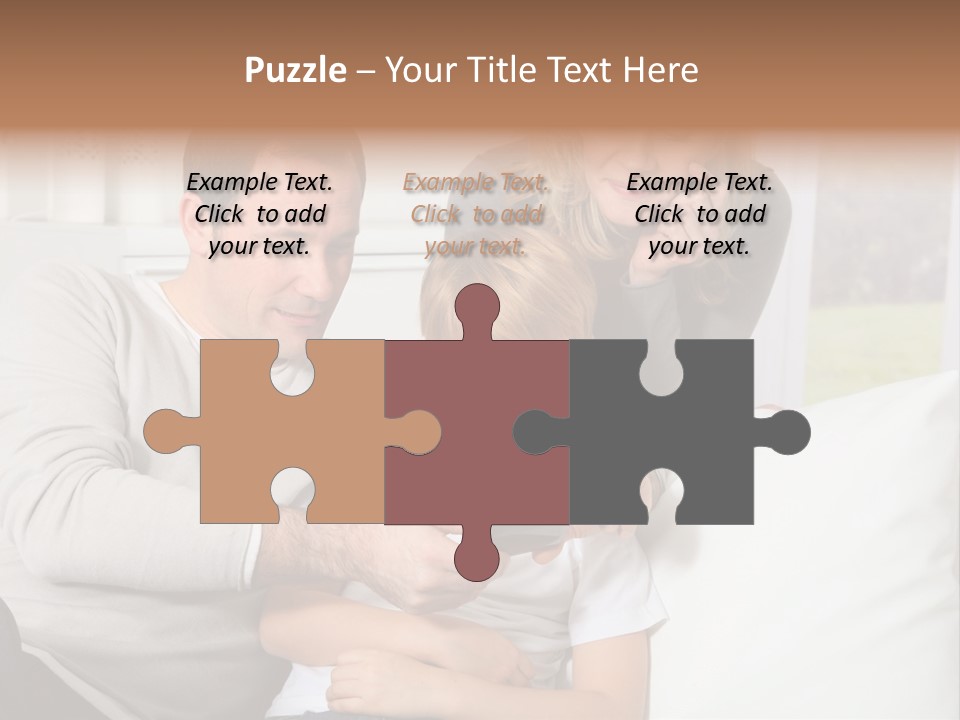 Little Happy Portrait PowerPoint Template