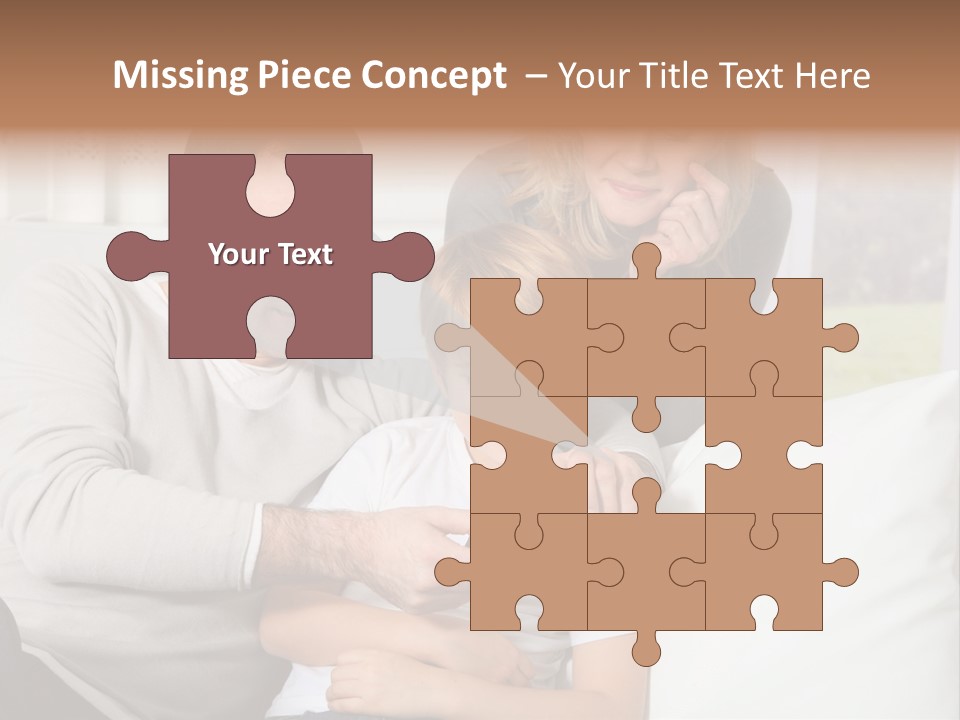 Little Happy Portrait PowerPoint Template