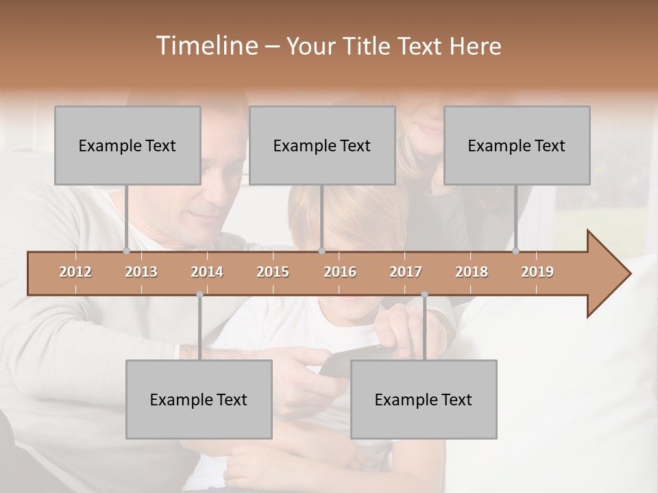 Little Happy Portrait PowerPoint Template