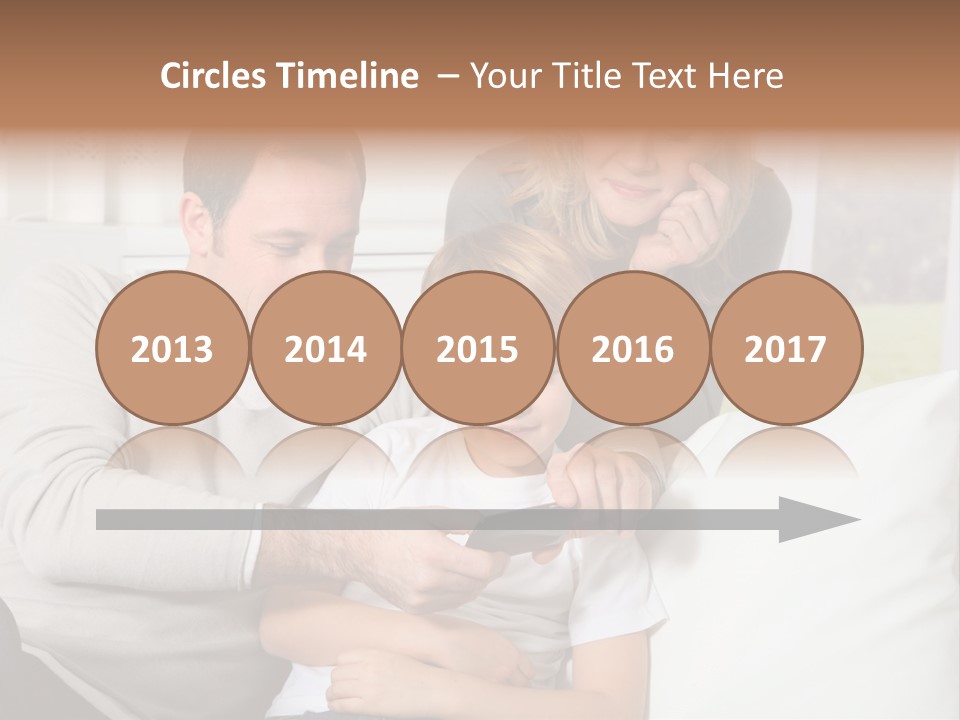 Little Happy Portrait PowerPoint Template