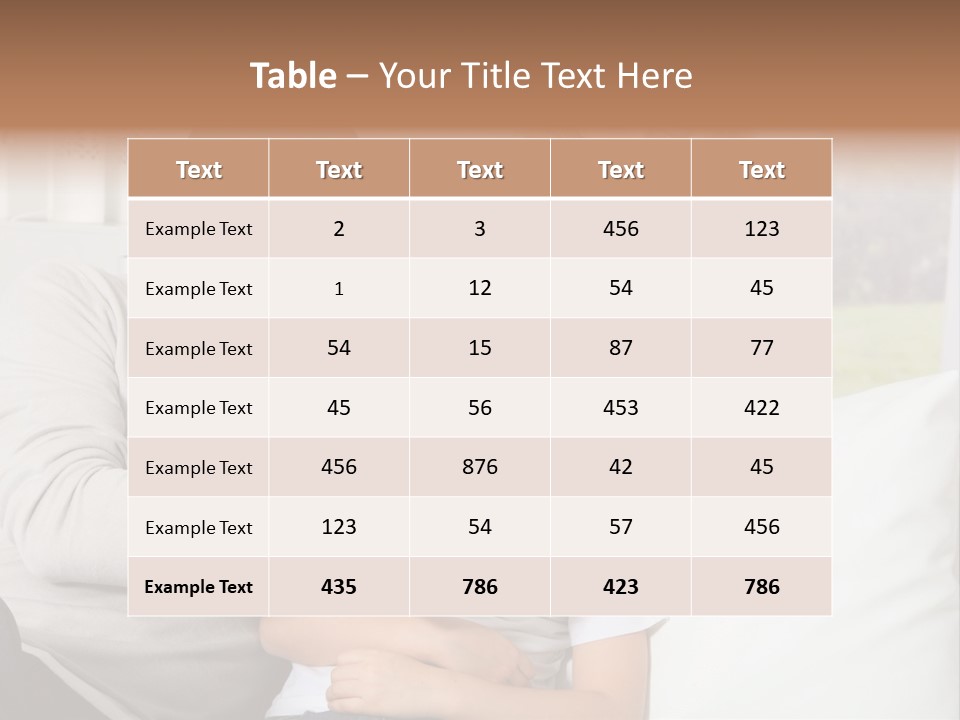 Little Happy Portrait PowerPoint Template