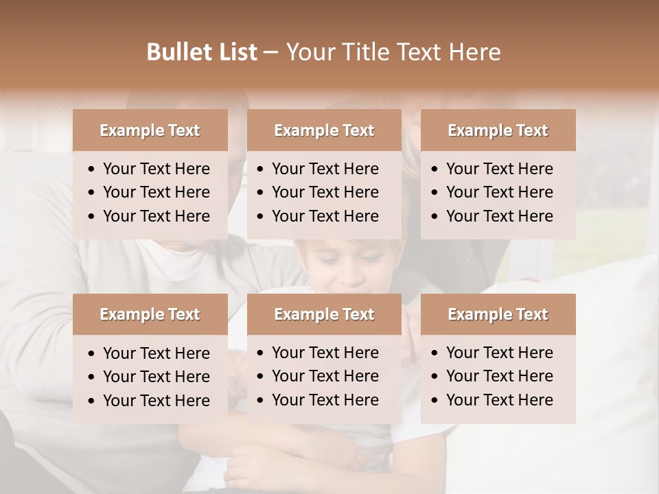 Little Happy Portrait PowerPoint Template