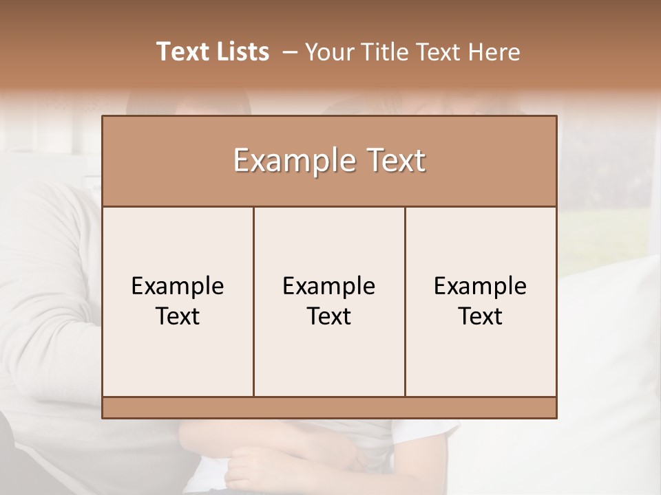 Little Happy Portrait PowerPoint Template