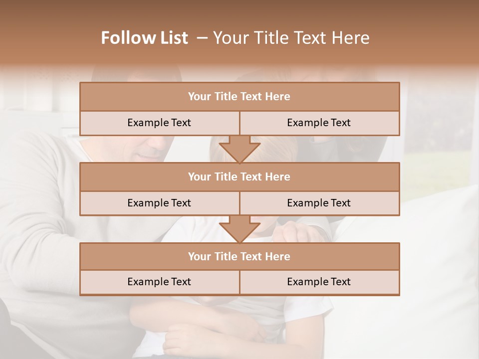 Little Happy Portrait PowerPoint Template