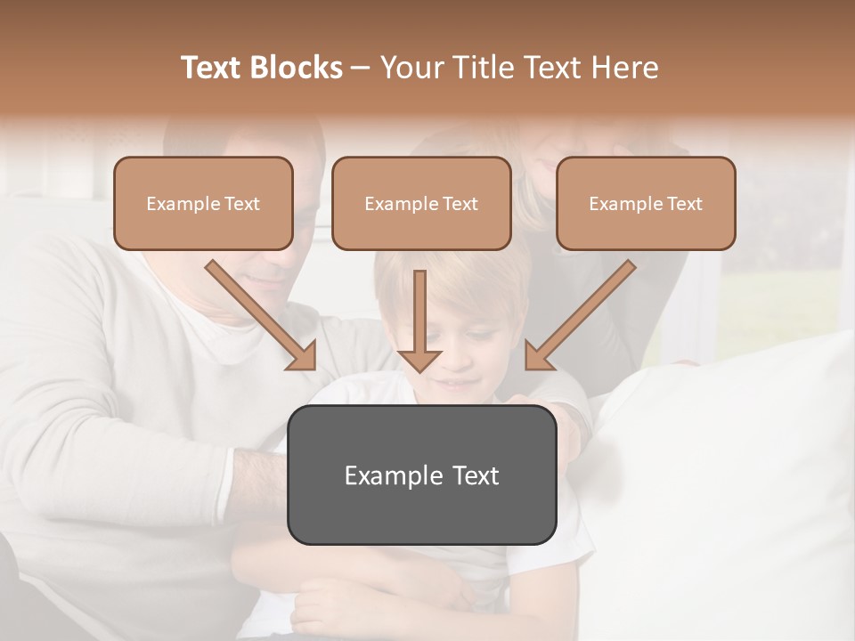 Little Happy Portrait PowerPoint Template