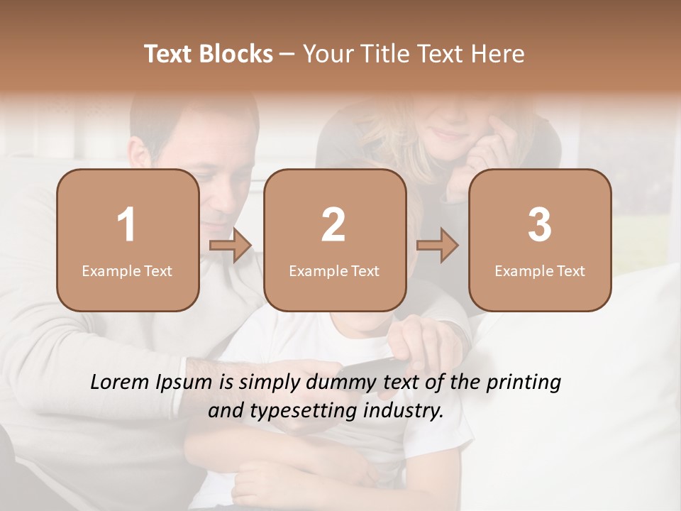 Little Happy Portrait PowerPoint Template