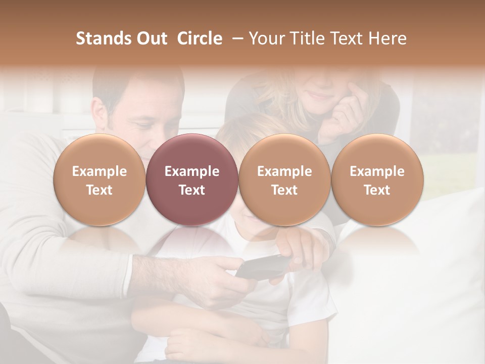 Little Happy Portrait PowerPoint Template