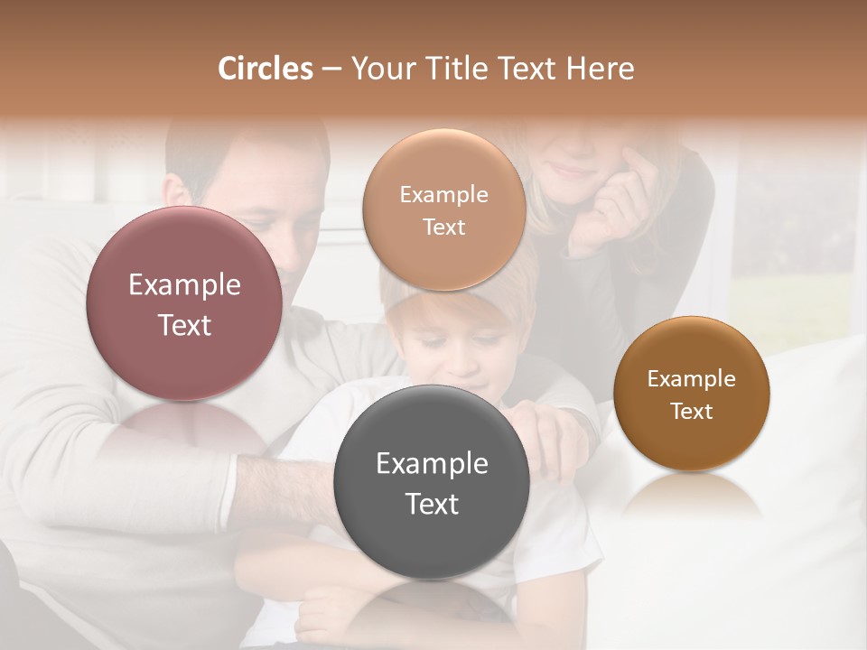 Little Happy Portrait PowerPoint Template