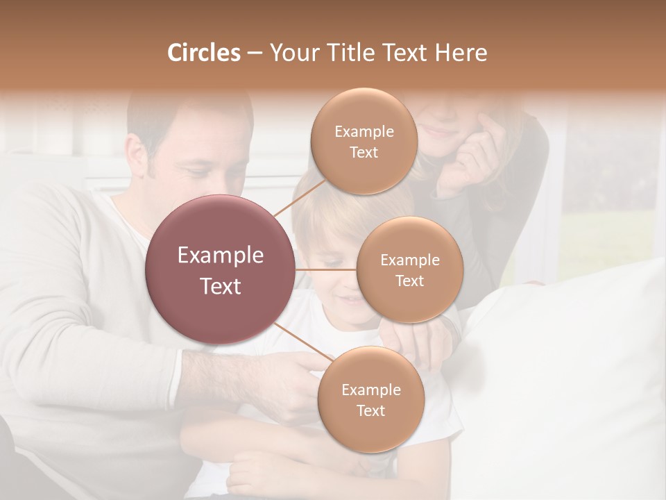 Little Happy Portrait PowerPoint Template