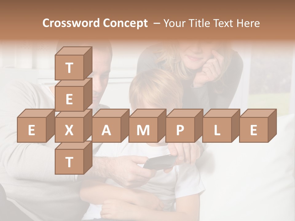 Little Happy Portrait PowerPoint Template