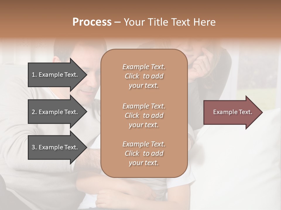 Little Happy Portrait PowerPoint Template
