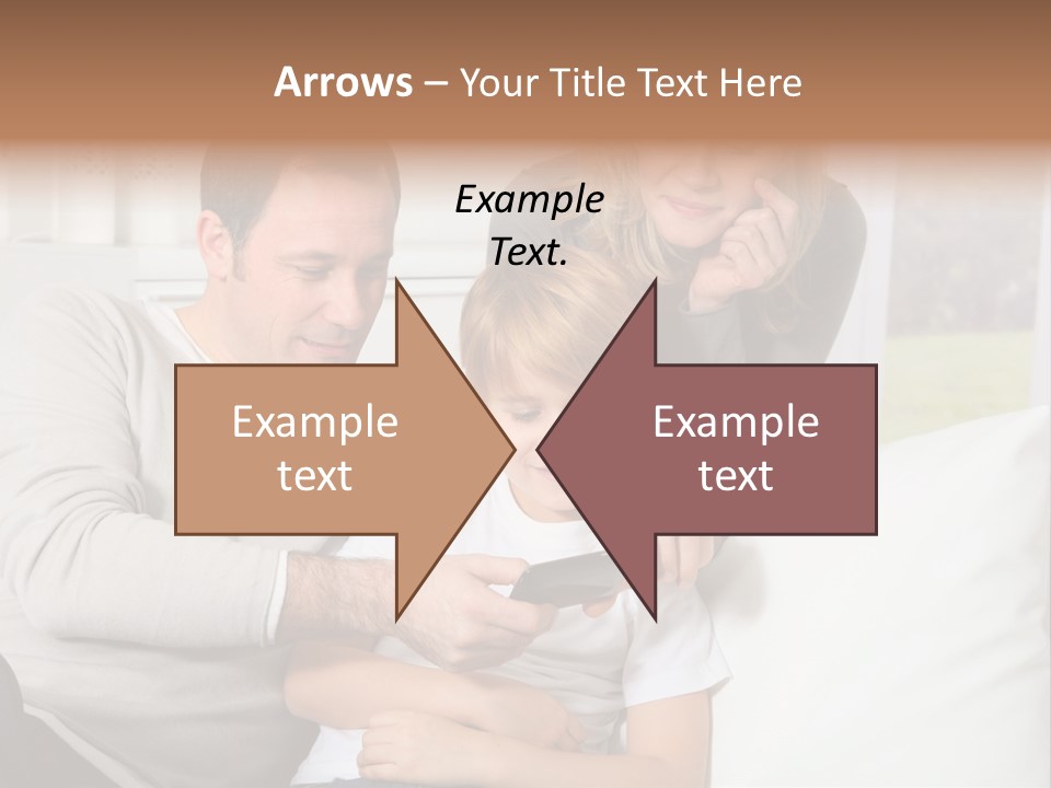 Little Happy Portrait PowerPoint Template