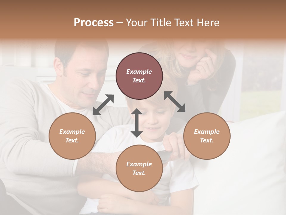 Little Happy Portrait PowerPoint Template
