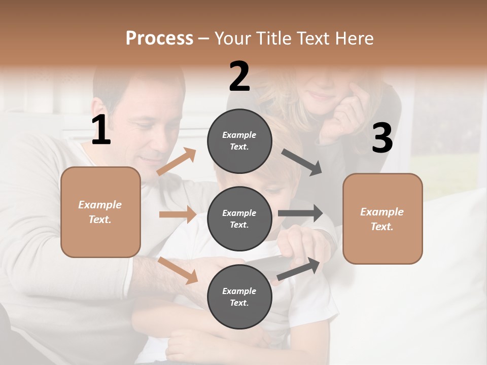 Little Happy Portrait PowerPoint Template