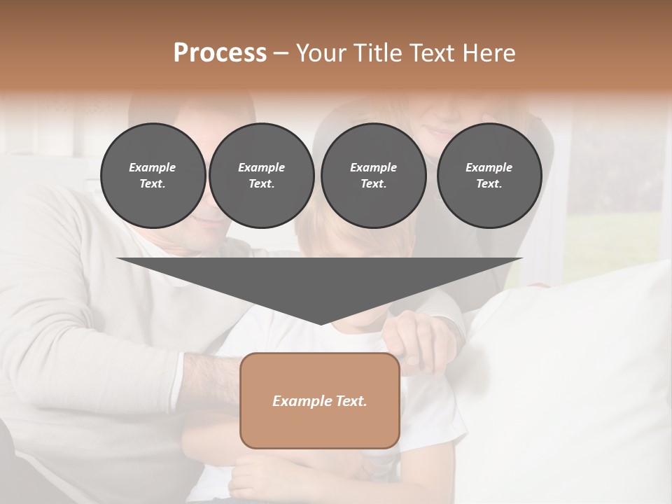 Little Happy Portrait PowerPoint Template