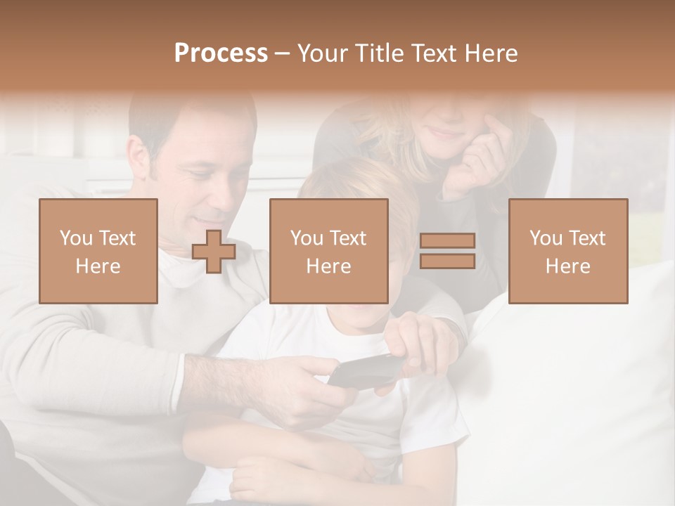 Little Happy Portrait PowerPoint Template