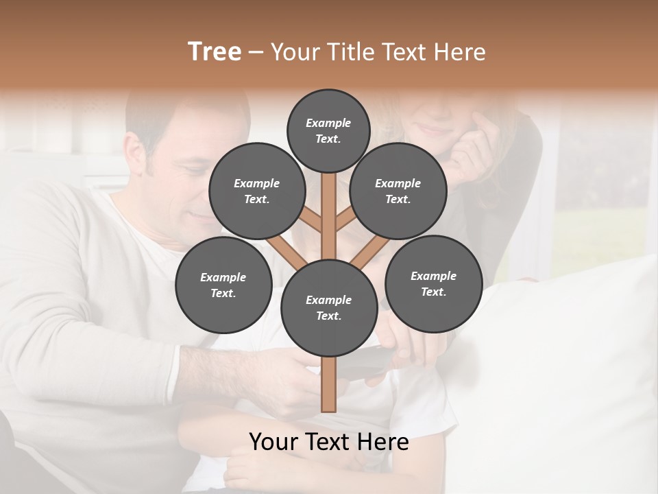 Little Happy Portrait PowerPoint Template