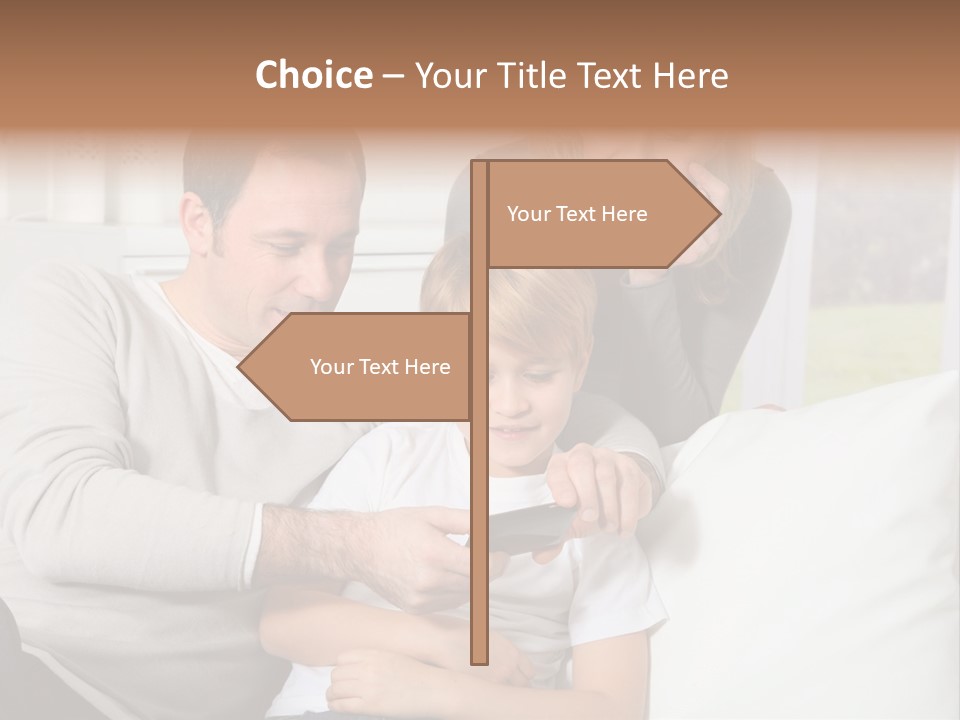 Little Happy Portrait PowerPoint Template