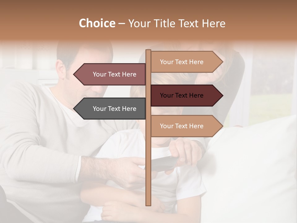 Little Happy Portrait PowerPoint Template