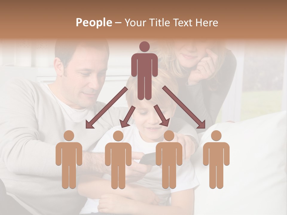 Little Happy Portrait PowerPoint Template