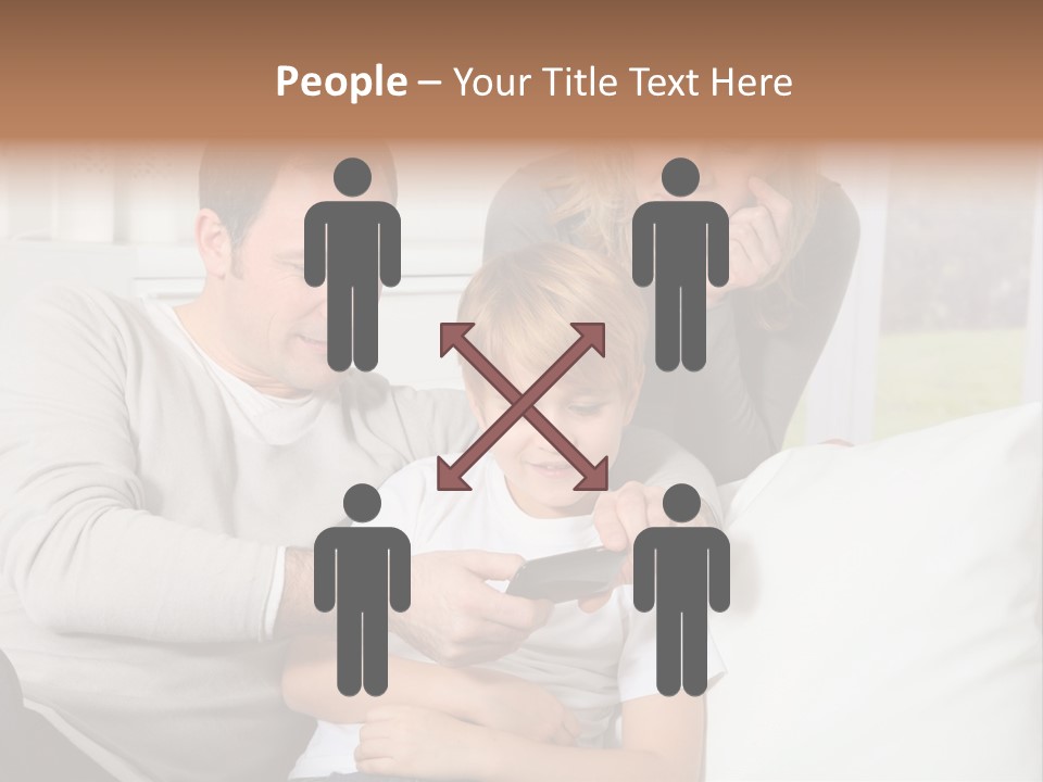 Little Happy Portrait PowerPoint Template